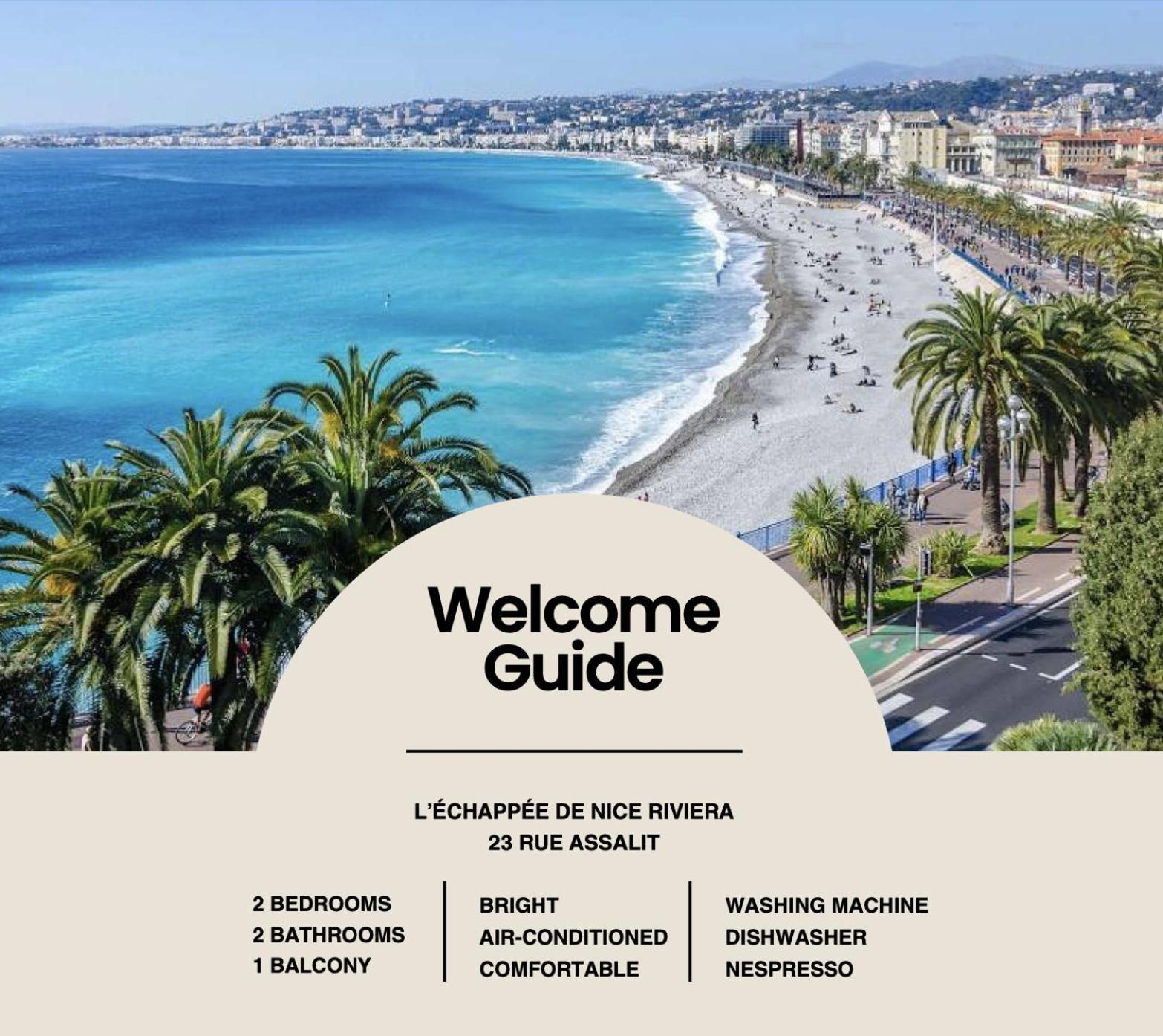 L'Echappee De Nice Riviera I Centre-Ville I Climatise I Proche Gare Et Plage I Ideal Couple Et Famille Εξωτερικό φωτογραφία