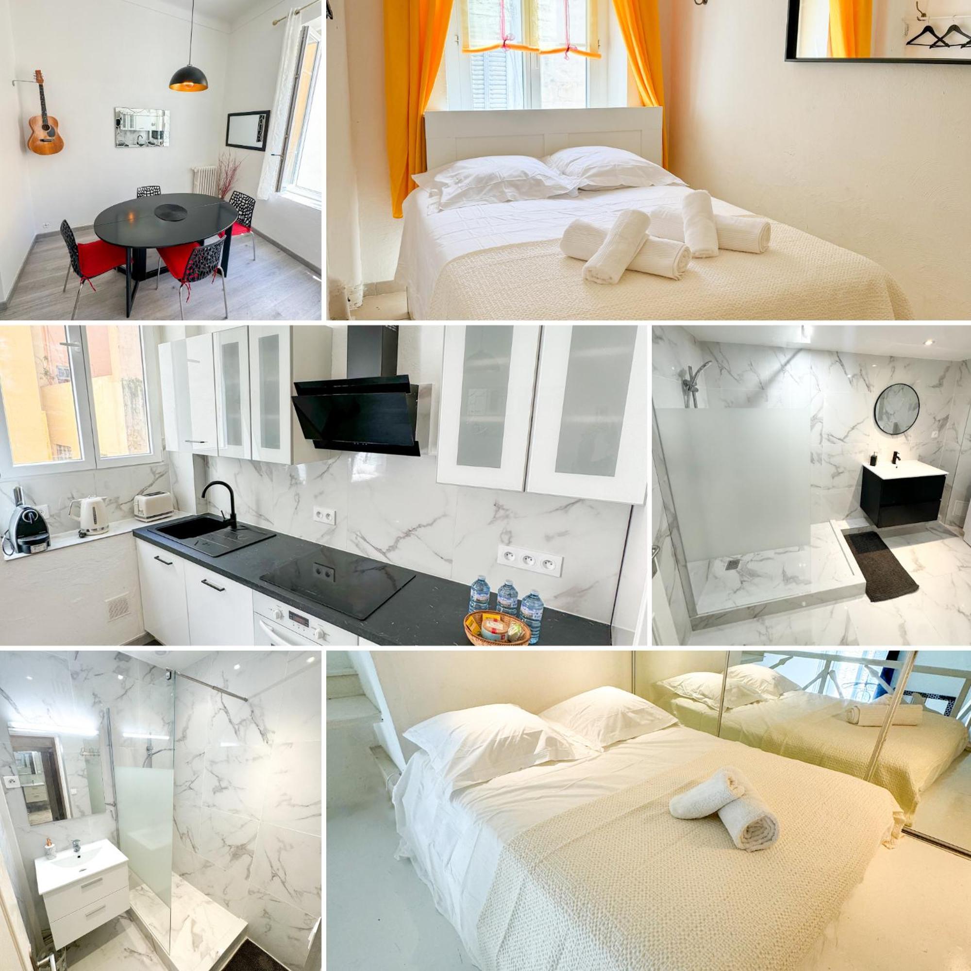 L'Echappee De Nice Riviera I Centre-Ville I Climatise I Proche Gare Et Plage I Ideal Couple Et Famille Εξωτερικό φωτογραφία